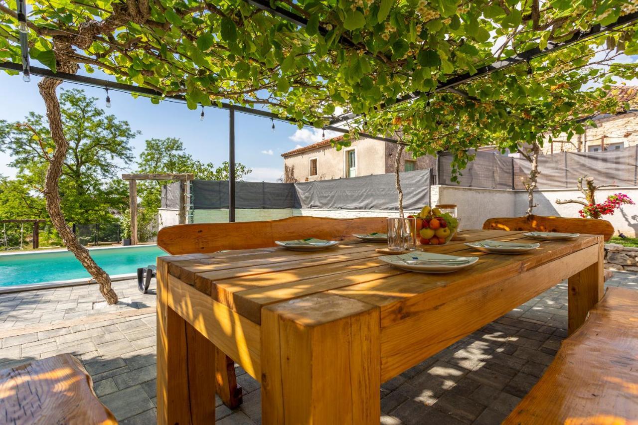 House With Pool Poli Stare Nuoni Βίλα Žminj Εξωτερικό φωτογραφία