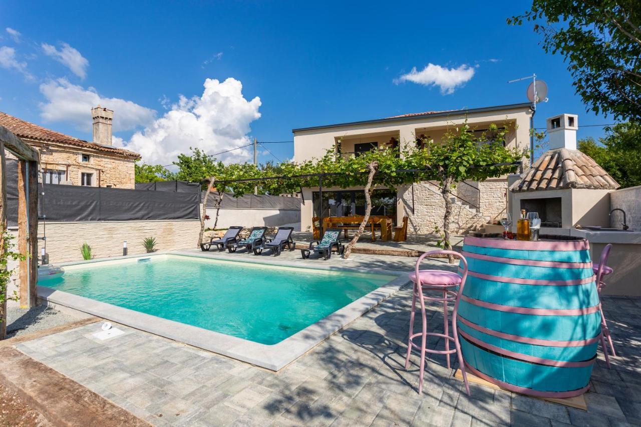 House With Pool Poli Stare Nuoni Βίλα Žminj Εξωτερικό φωτογραφία